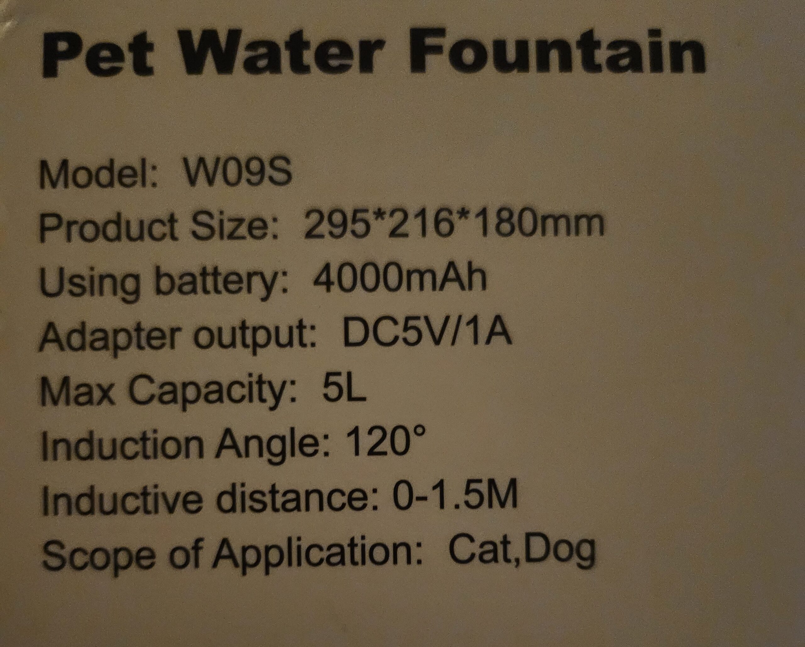 Rechargeable Stainless Steel Pet Water Fountain - Bilde 9
